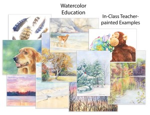 artfulpassages.com - In-class teaching example artwork