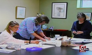 artfulpassages.com - Watercolor class on TV at Dabblers