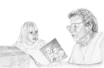 Grandma grand daughter mothers day