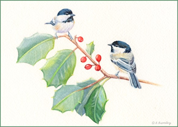 Watercolor painting copyright Barbara Bromley 2017